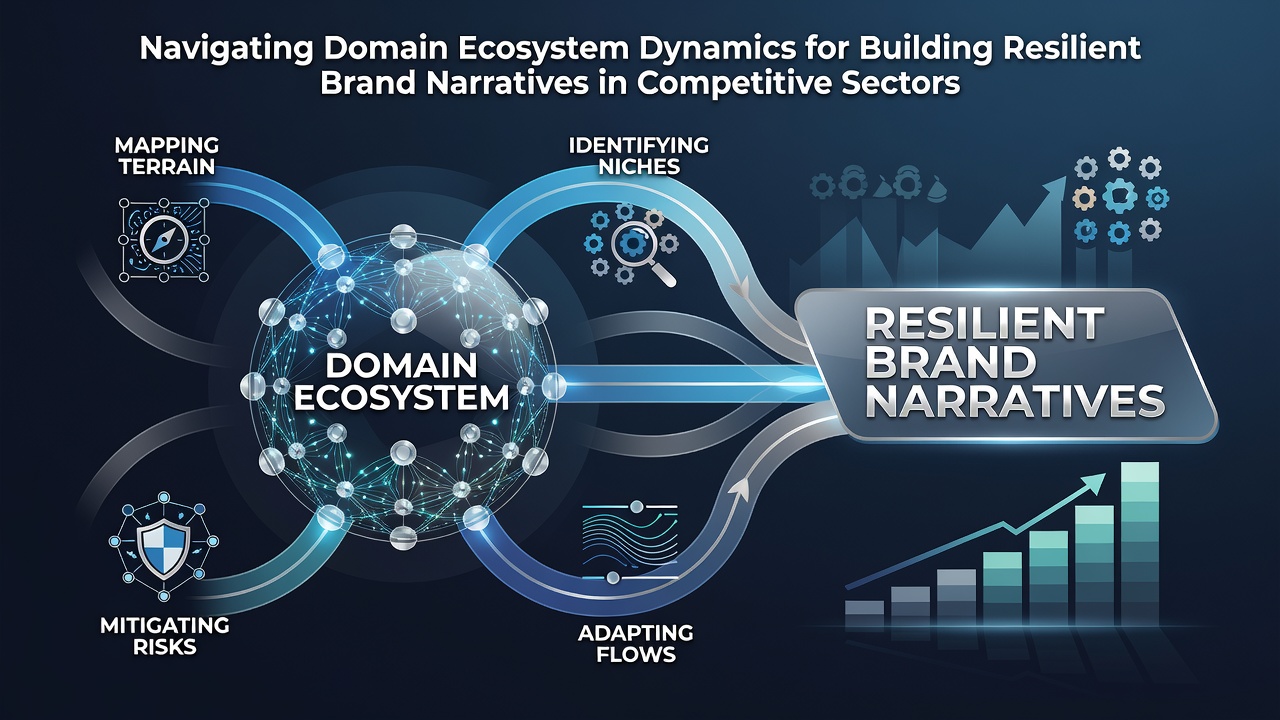 Navigating Domain Ecosystem Dynamics for Building Resilient Brand Narratives in Competitive Sectors