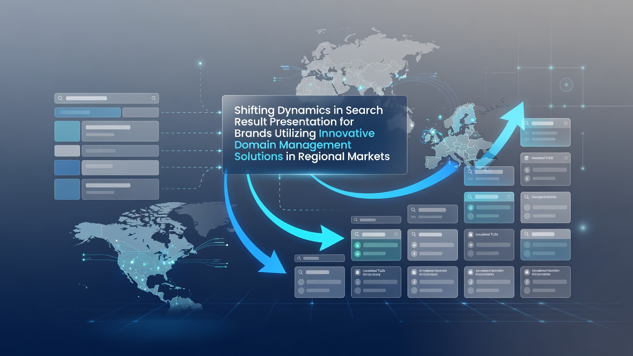 Shifting Dynamics in Search Result Presentation for Brands Utilizing Innovative Domain Management Solutions in Regional Markets